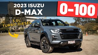 2023 Isuzu DMax review 0100 amp engine sound [upl. by Onilegna]