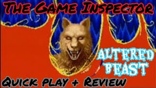 Altered Beast Sega Genesis Review  The Game Inspector Ep 11 [upl. by Wakerly]