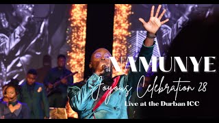 Joyous Celebration amp Mnqobi Nxumalo  Namunye Official Video Live At The Durban ICC  2024 [upl. by Alik385]