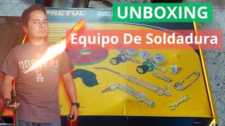 🔥🌡️Unboxing de quipo de Soldadura AUTOGENA [upl. by Dyson]