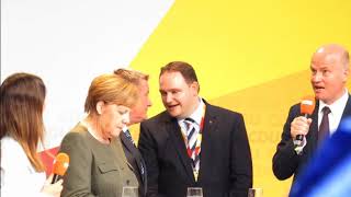 Angela Merkel führt den musikfreien Tag ein Bundestagswahl 2017 CDU [upl. by Kosak]