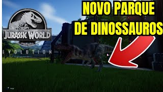 Meu novo dinossauro Jurassic World Evolution 1  mariquitoyt [upl. by Odlanyar]