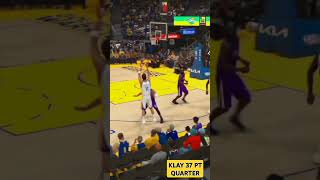 Recreating Klay Thompsons Legendary 37Point Quarter in NBA 2K24 [upl. by Thacker]