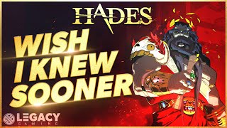 Hades  Wish I Knew Sooner  Tips Tricks and Game Knowledge For New Players [upl. by Stargell]