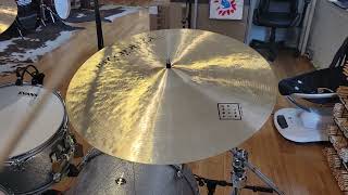 SOLD Cymbals  Istanbul Agop 22quot Traditional Dark Ride [upl. by Parnas479]