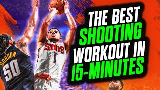 The Best 15 Minute Shooting Workout You’ve EVER Seen 🎯 [upl. by Flann275]