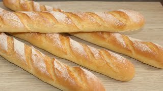 Baguette fine maison très croustillante [upl. by Ylim214]