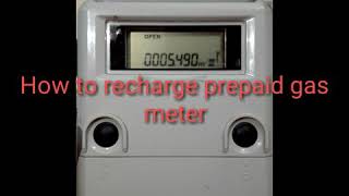 Bangladesh prepaid gas meter recharge [upl. by Bullough725]