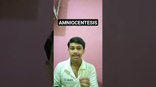 what is amniocentesis 🤔 [upl. by Attelra]