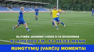 KLAIPĖDOS FM – FC HEGELMANN 40 30 ĮVARČIAI [upl. by Almeria]