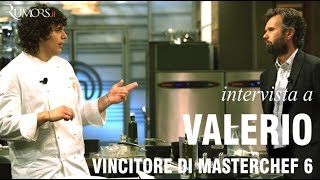 Valerio Braschi le emozioni a caldo del vincitore di Masterchef 6 [upl. by Aeel]