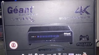 طريقة تحديث جهاز Géant OTT 750 ALLURE [upl. by Sigismond]