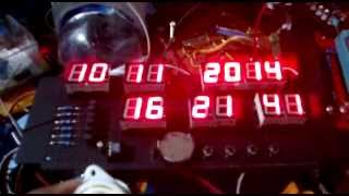 8051 Microcontroller AT89s51 based Seven Segment Display Digital Clock [upl. by Tevis]