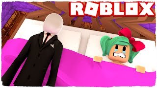 🤘 SLENDERMAN SE METE EN MI CABEZA 😱  ROBLOX HISTORIAS DE MIEDO [upl. by Alihs]