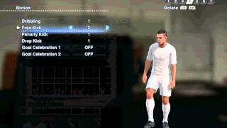 cheat focus point PES 2013 [upl. by Ellertnom501]