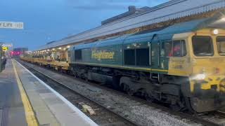 Class 66 at Taunton [upl. by Watt]