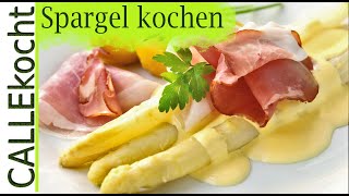 Spargel kochen Einfach lecker und traditionell Das Rezept [upl. by Nivart]