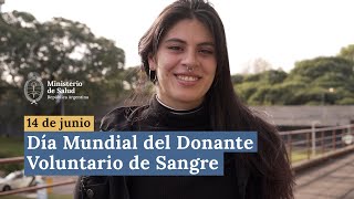 Día Mundial del Donante Voluntario de Sangre [upl. by Sidell]