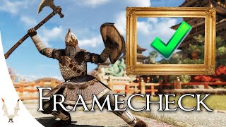 For Honor  EARLY ACCESS  Varangian Guard Framecheck  ANTI BIG HITBOX HERO [upl. by Riki]