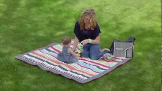 JJ Cole AllPurpose Blanket  Easy to carry easy to fold Perfect everywhere [upl. by Dusen969]