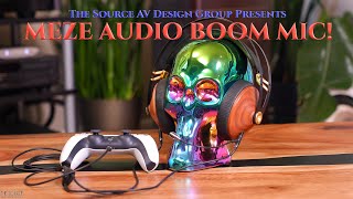 Meze Audio Boom Mic Use some of your favorite headphones for gaming streaming work calls amp more [upl. by Alyakcm]