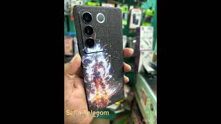 Vivo v27 Back Stiger Animation trending safia smartphone [upl. by Kaela]