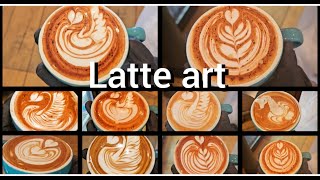 طريقة الرسم على القهوة للمبتدئين ☕️ [upl. by Gallager]