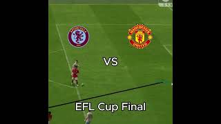 EFL Cup Final in EAFC 24 manchesterunited rashford snowy817 [upl. by Wetzell]