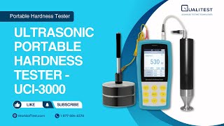 Ultrasonic Portable Hardness Tester  UCI3000 [upl. by Dadelos]