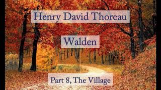 Henry David Thoreau Walden  The Village Audiobook [upl. by Einnalem570]