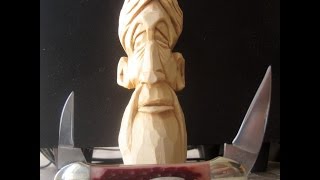 WOODCARVING POCKET KNIFE WHITTLING [upl. by Laughlin]