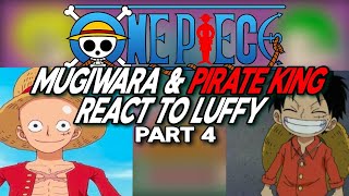 Mugiwara amp Pirate King React to Luffy  part 4  Gacha [upl. by Ahsehat]