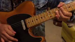 The Thrill is Gone BB King intro play on Telecaster [upl. by Dodds]