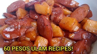 60 Pesos Tipid Ulam Recipe Murang Ulam Recipes [upl. by Ger]