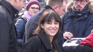 Charlotte GAINSBOURG  Déjeuner des Nommés aux César le 10 février 2018 [upl. by Jacynth177]