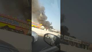 Fire at Sarawat jeddah International market 🔥 2992024 shorts [upl. by Ahsinahs877]