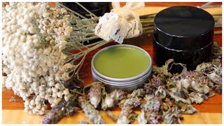 How to make herbal salves with herb infused oils [upl. by Ayk]