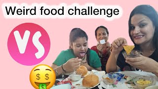 Weird Food Challenge🙊🤮Worst Combination OG Priyanka [upl. by Tooley758]