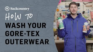 How To Wash Your GORETEX Apparel amp Outerwear  Nikwax Tips [upl. by Krefetz661]