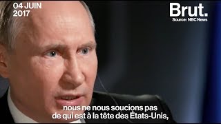 Linterview sans langue de bois de Vladimir Poutine [upl. by Warrenne]