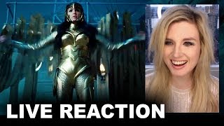 Wonder Woman 1984 Trailer REACTION [upl. by Fernyak790]