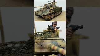 German Panther Ultimate Soldier 21st Century 132 custom paintshorts [upl. by Chet]