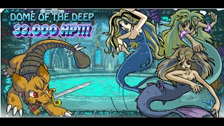 Neopets Battledome  1P The Drenched  Mighty Difficulty Hard 33000 HP [upl. by Rotman]