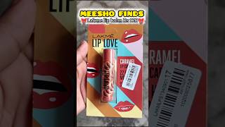 MEESHO FINDS  Lakme lip balm Rs 120 lakme lipbalm meeshofind meeshoshortvideo ytshortsshorts [upl. by Horatius490]