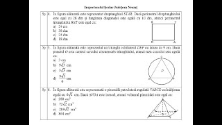 Simulare EN matematică ISJ Neamţ  mai 2024  Sub I şi II [upl. by Bedwell]