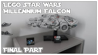 Lego Millennium Falcon Build Final Part [upl. by Arni779]