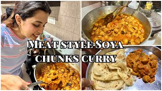 Meat Style Soya Chunks Curry  Diya Krishna  Ozy Talkies [upl. by Devonne]