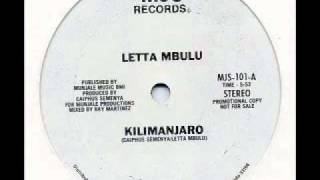 LETTA MBULU  Kilimanjaro 1981 12quot [upl. by Sylas]