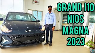 GRAND I10 NIOS MAGNA 2023  AQUA TEAL HYUNDAI  TAMIL  TN21VLOG hyundaiindia [upl. by Assirak]