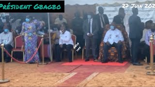 Le tapis pour président Gbagbo Mama 27 juin 2021🇨🇮✌️ [upl. by Benjie]